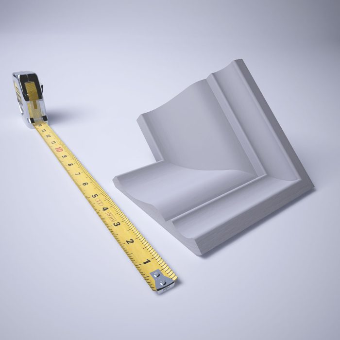 Ekena Millwork 3 3/4"P x 3 11/16"H WM45 Americraft Solid Hardwood Stain Grade TrimPro Crown Moulding Inside Corner - Image 61