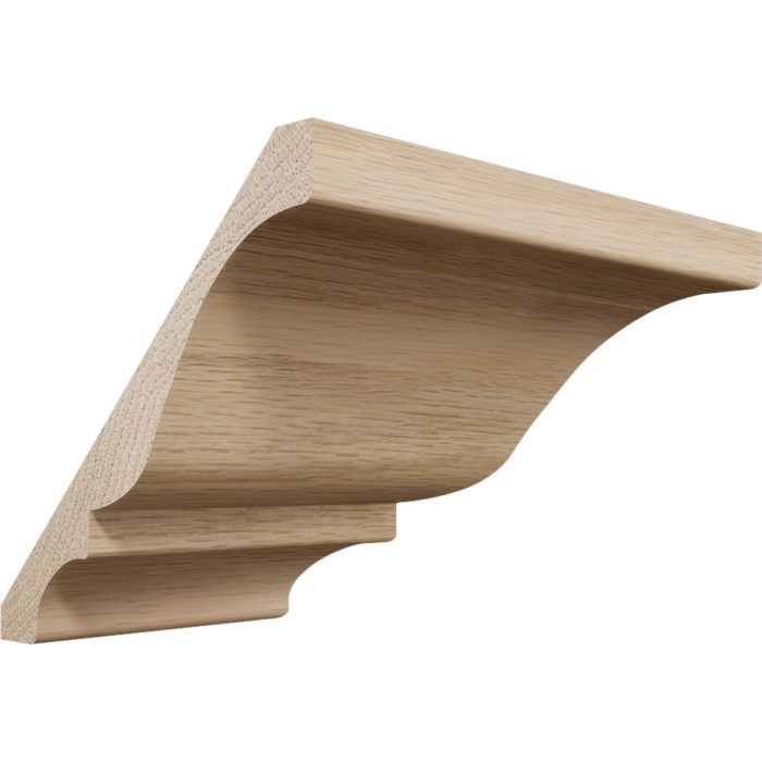 Ekena Millwork 3 3/4"P X 3 11/16"H WM45 Americraft Solid Hardwood Stain Grade Trimpro Crown Moulding Outside Corner - Image 21