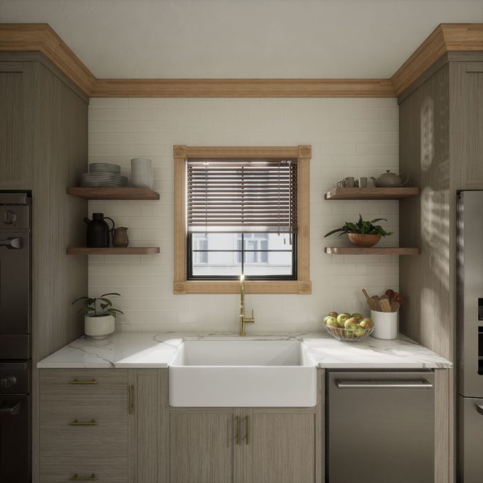 Ekena Millwork 3 3/4"P X 3 11/16"H WM45 Americraft Solid Hardwood Stain Grade Trimpro Crown Moulding Outside Corner - Image 25