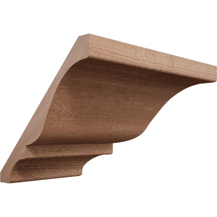 Ekena Millwork 3 3/4"P X 3 11/16"H WM45 Americraft Solid Hardwood Stain Grade Trimpro Crown Moulding Outside Corner - Image 46