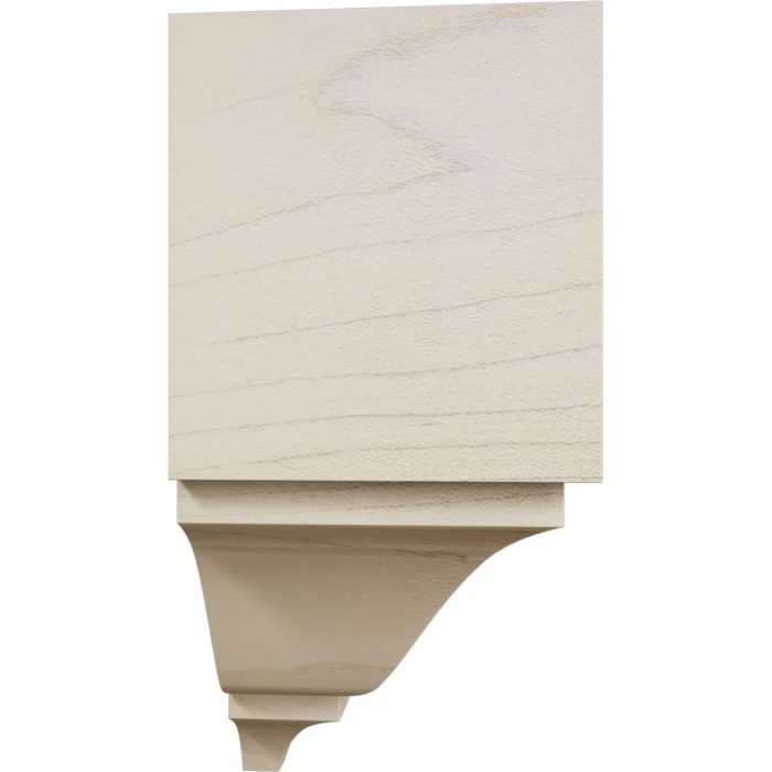 Ekena Millwork 2 3/4"W x 2 3/4"P x 5 5/8"H Americraft Solid Hardwood Stain Grade Universal Inside Crown Moulding Block for Profiles up to 3"H x 2 3/4"P - Image 21