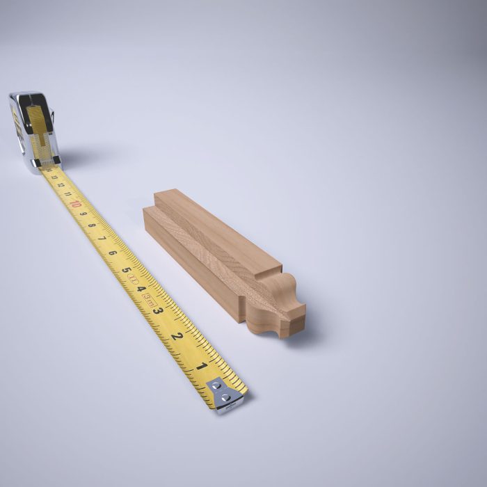 Ekena Millwork 1 1/8"W x 6 1/2"H x 1 1/8"P Americraft Solid Hardwood Stain Grade Universal Baseboard Outside Corner Block for Profiles up to 5 1/4"H x 1 1/8"P - Image 7