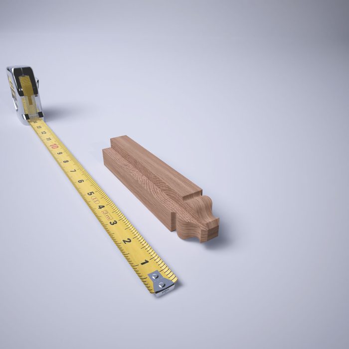 Ekena Millwork 1 1/8"W x 6 1/2"H x 1 1/8"P Americraft Solid Hardwood Stain Grade Universal Baseboard Outside Corner Block for Profiles up to 5 1/4"H x 1 1/8"P - Image 14