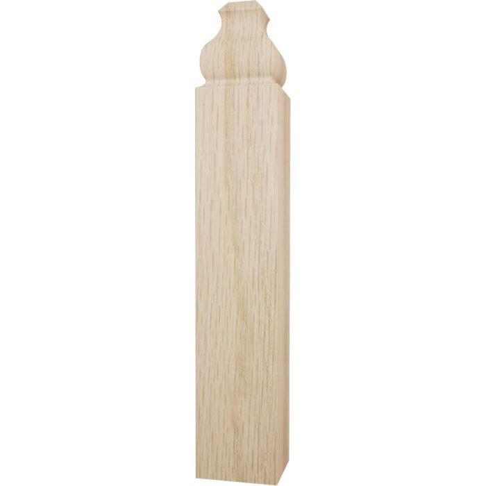 Ekena Millwork 1 1/8"W x 6 1/2"H x 1 1/8"P Americraft Solid Hardwood Stain Grade Universal Baseboard Outside Corner Block for Profiles up to 5 1/4"H x 1 1/8"P - Image 17