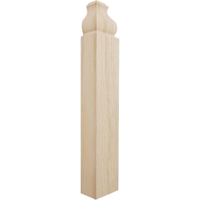 Ekena Millwork 1 1/8"W x 6 1/2"H x 1 1/8"P Americraft Solid Hardwood Stain Grade Universal Baseboard Outside Corner Block for Profiles up to 5 1/4"H x 1 1/8"P - Image 18