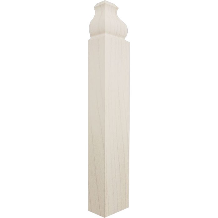 Ekena Millwork 1 1/8"W x 6 1/2"H x 1 1/8"P Americraft Solid Hardwood Stain Grade Universal Baseboard Outside Corner Block for Profiles up to 5 1/4"H x 1 1/8"P - Image 25