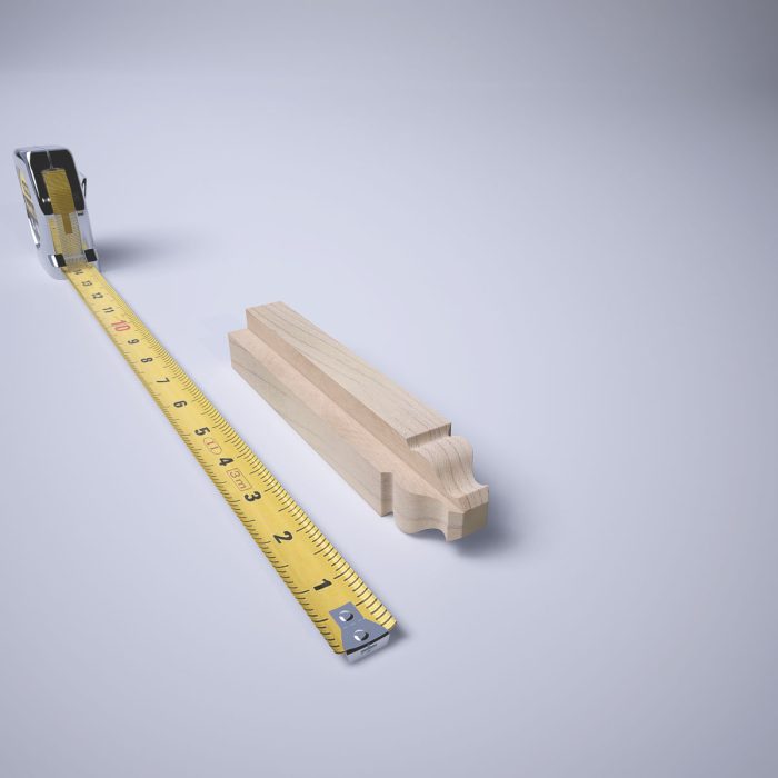Ekena Millwork 1 1/8"W x 6 1/2"H x 1 1/8"P Americraft Solid Hardwood Stain Grade Universal Baseboard Outside Corner Block for Profiles up to 5 1/4"H x 1 1/8"P - Image 28