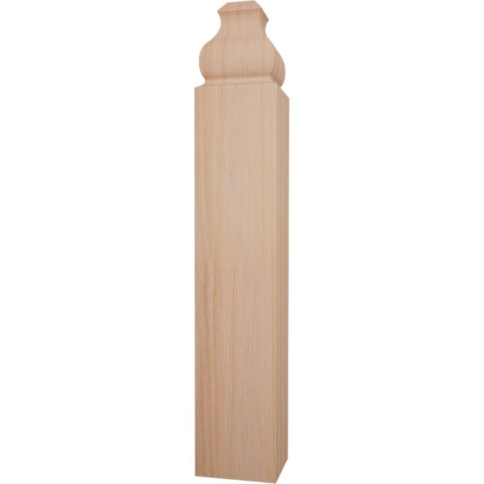 Ekena Millwork 1 1/8"W x 6 1/2"H x 1 1/8"P Americraft Solid Hardwood Stain Grade Universal Baseboard Outside Corner Block for Profiles up to 5 1/4"H x 1 1/8"P - Image 31