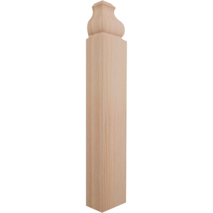 Ekena Millwork 1 1/8"W x 6 1/2"H x 1 1/8"P Americraft Solid Hardwood Stain Grade Universal Baseboard Outside Corner Block for Profiles up to 5 1/4"H x 1 1/8"P - Image 32