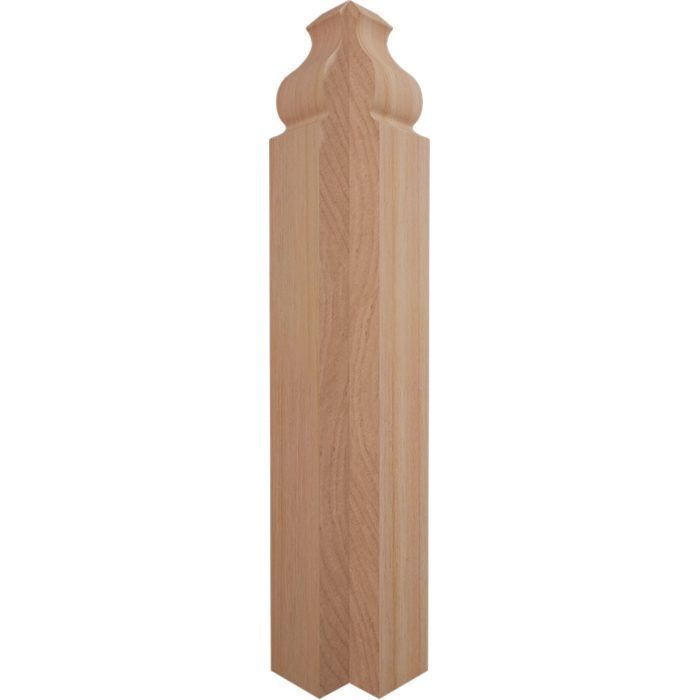 Ekena Millwork 1 1/8"W x 6 1/2"H x 1 1/8"P Americraft Solid Hardwood Stain Grade Universal Baseboard Outside Corner Block for Profiles up to 5 1/4"H x 1 1/8"P - Image 33