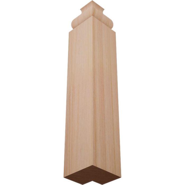Ekena Millwork 1 1/8"W x 6 1/2"H x 1 1/8"P Americraft Solid Hardwood Stain Grade Universal Baseboard Outside Corner Block for Profiles up to 5 1/4"H x 1 1/8"P - Image 34