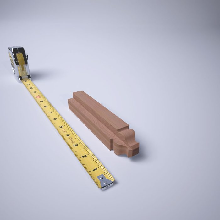 Ekena Millwork 1 1/8"W x 6 1/2"H x 1 1/8"P Americraft Solid Hardwood Stain Grade Universal Baseboard Outside Corner Block for Profiles up to 5 1/4"H x 1 1/8"P - Image 35