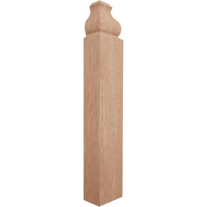 Ekena Millwork 1 1/8"W x 6 1/2"H x 1 1/8"P Americraft Solid Hardwood Stain Grade Universal Baseboard Outside Corner Block for Profiles up to 5 1/4"H x 1 1/8"P - Image 39