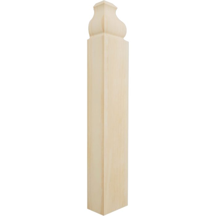 Ekena Millwork 1 1/8"W x 6 1/2"H x 1 1/8"P Americraft Solid Hardwood Stain Grade Universal Baseboard Outside Corner Block for Profiles up to 5 1/4"H x 1 1/8"P - Image 46