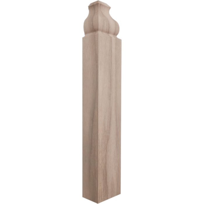 Ekena Millwork 1 1/8"W x 6 1/2"H x 1 1/8"P Americraft Solid Hardwood Stain Grade Universal Baseboard Outside Corner Block for Profiles up to 5 1/4"H x 1 1/8"P - Image 53