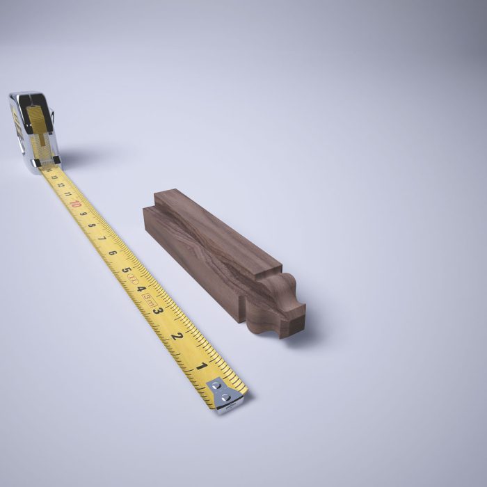 Ekena Millwork 1 1/8"W x 6 1/2"H x 1 1/8"P Americraft Solid Hardwood Stain Grade Universal Baseboard Outside Corner Block for Profiles up to 5 1/4"H x 1 1/8"P - Image 56