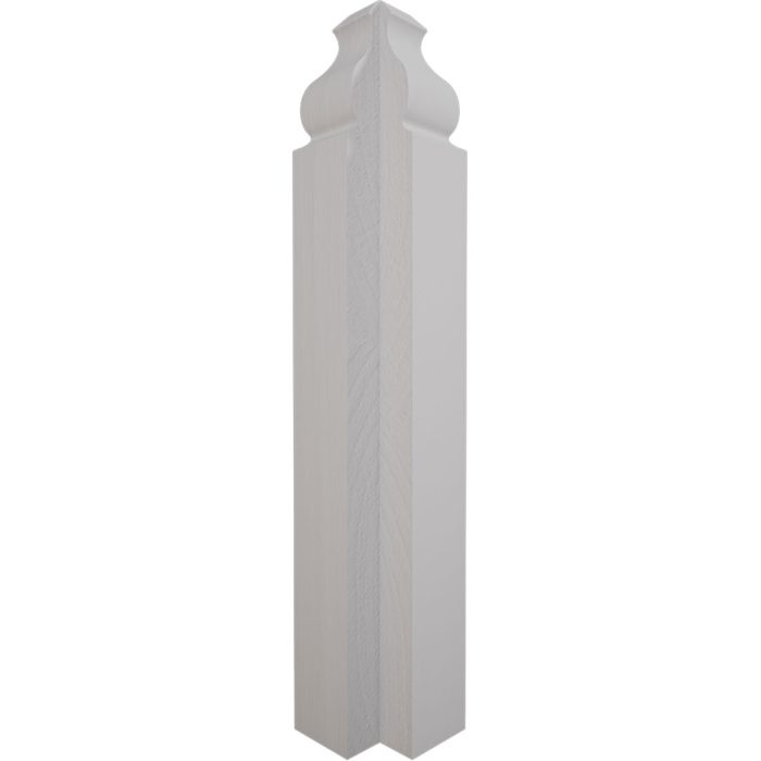 Ekena Millwork 1 1/8"W x 6 1/2"H x 1 1/8"P Americraft Solid Hardwood Stain Grade Universal Baseboard Outside Corner Block for Profiles up to 5 1/4"H x 1 1/8"P - Image 68