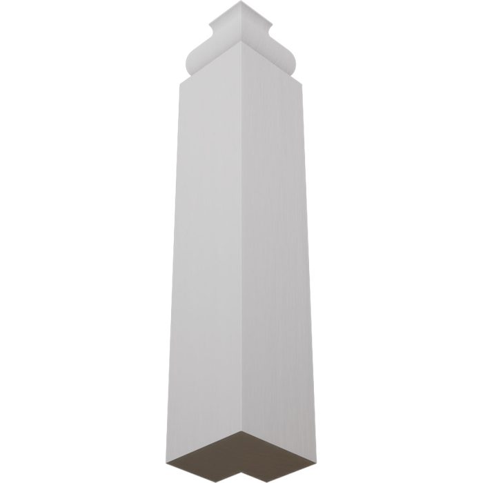 Ekena Millwork 1 1/8"W x 6 1/2"H x 1 1/8"P Americraft Solid Hardwood Stain Grade Universal Baseboard Outside Corner Block for Profiles up to 5 1/4"H x 1 1/8"P - Image 69