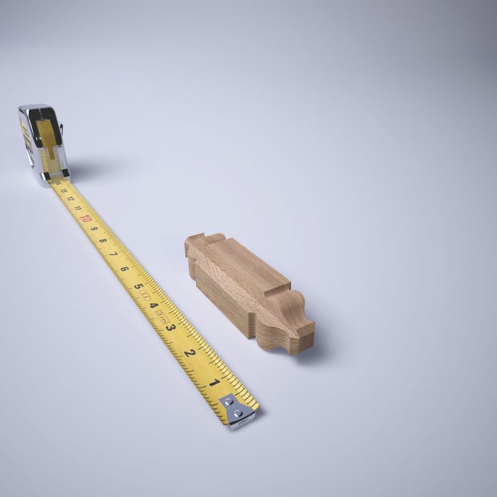 Ekena Millwork 1 1/8"W x 5 3/32"H x 1 1/8"P Americraft Solid Hardwood Stain Grade Universal Baseboard Outside Corner Block for Chair Rail Profiles up to 2 9/16"H x 1 1/8"P - Image 21
