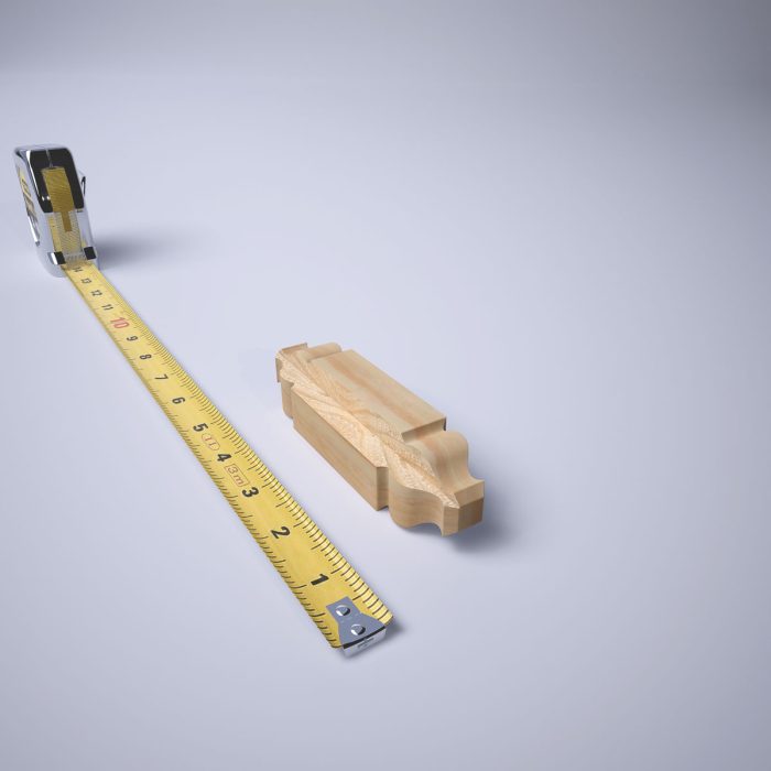 Ekena Millwork 1 1/8"W x 5 3/32"H x 1 1/8"P Americraft Solid Hardwood Stain Grade Universal Baseboard Outside Corner Block for Chair Rail Profiles up to 2 9/16"H x 1 1/8"P - Image 49