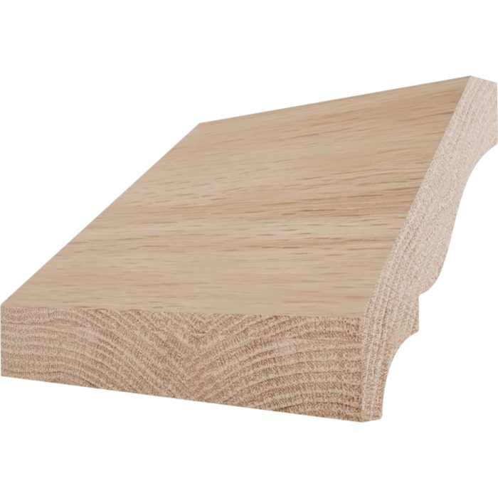 Ekena Millwork 1 5/8"P x 2 1/4"H WM52 Americraft Solid Hardwood Stain Grade TrimPro Crown Moulding Inside Corner - Image 10