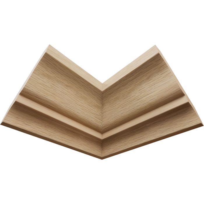 Ekena Millwork 1 5/8"P x 2 1/4"H WM52 Americraft Solid Hardwood Stain Grade TrimPro Crown Moulding Inside Corner - Image 18