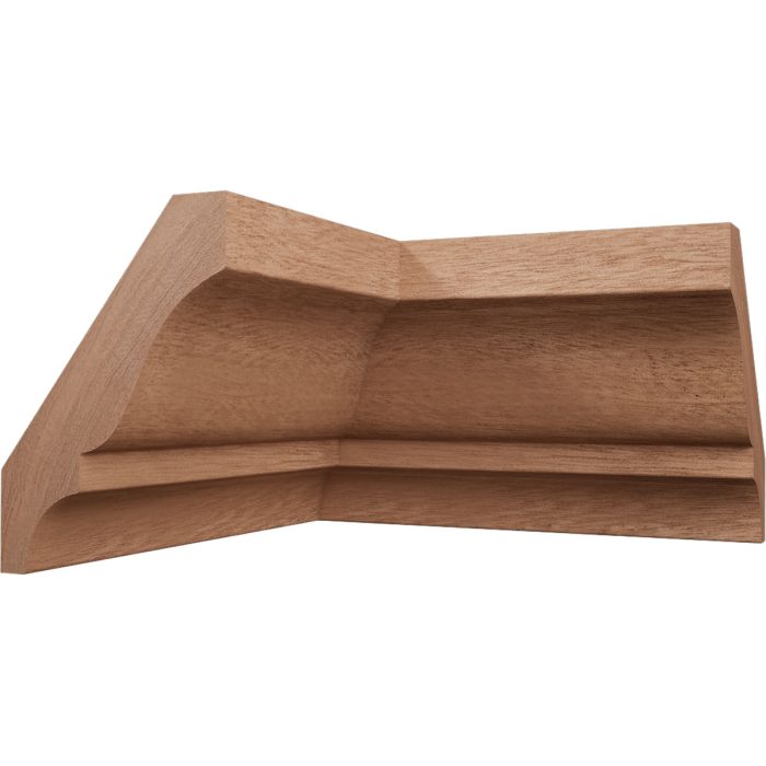 Ekena Millwork 1 5/8"P x 2 1/4"H WM52 Americraft Solid Hardwood Stain Grade TrimPro Crown Moulding Inside Corner - Image 33