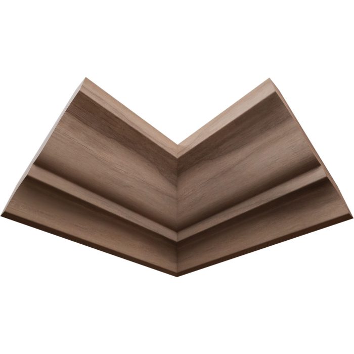Ekena Millwork 1 5/8"P x 2 1/4"H WM52 Americraft Solid Hardwood Stain Grade TrimPro Crown Moulding Inside Corner - Image 48
