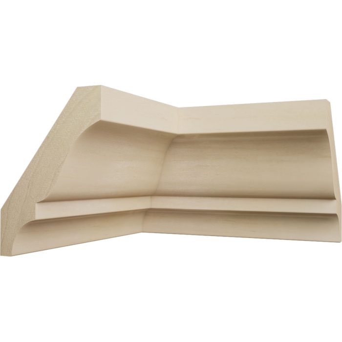 Ekena Millwork 1 5/8"P x 2 1/4"H WM52 Americraft Solid Hardwood Stain Grade TrimPro Crown Moulding Inside Corner - Image 51
