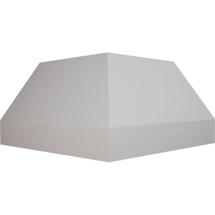 Ekena Millwork 1 5/8"P x 2 1/4"H WM52 Americraft Solid Hardwood Stain Grade TrimPro Crown Moulding Inside Corner - Image 59