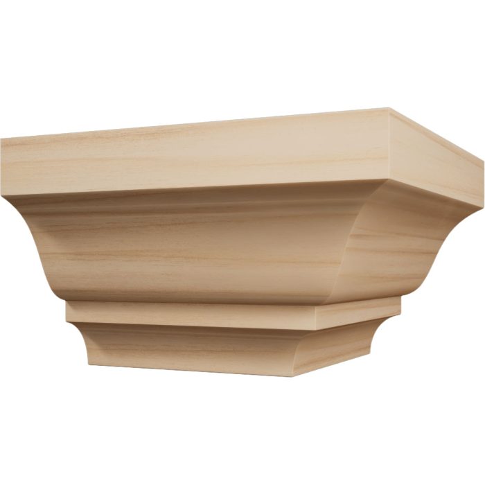 Ekena Millwork 1 5/8"P x 2 3/8"H WM52 Americraft Solid Hardwood Stain Grade MiterLink Crown Moulding Outside Corner - Image 3
