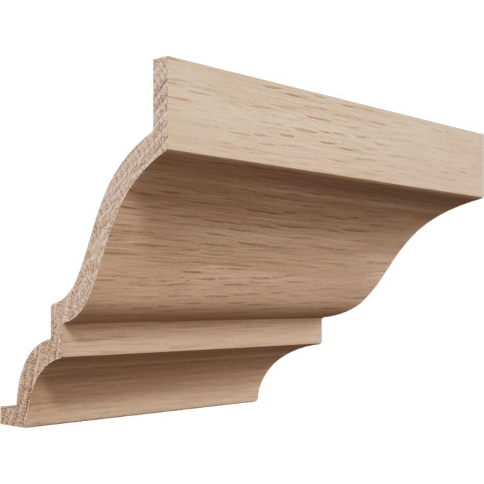 Ekena Millwork 1 5/8"P x 2 3/8"H WM52 Americraft Solid Hardwood Stain Grade MiterLink Crown Moulding Outside Corner - Image 11