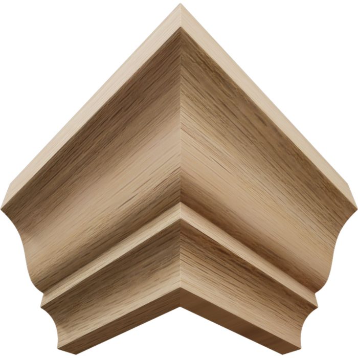 Ekena Millwork 1 5/8"P x 2 3/8"H WM52 Americraft Solid Hardwood Stain Grade MiterLink Crown Moulding Outside Corner - Image 20