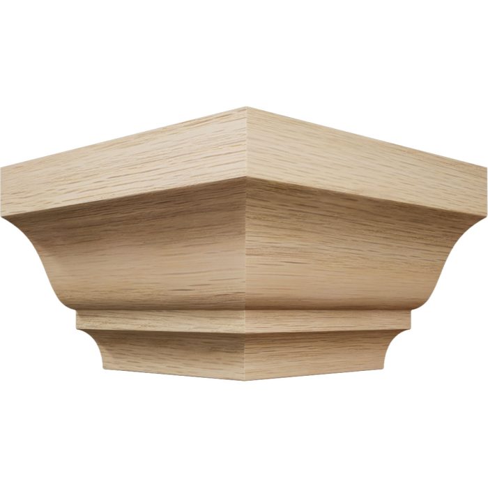 Ekena Millwork 1 5/8"P x 2 3/8"H WM52 Americraft Solid Hardwood Stain Grade MiterLink Crown Moulding Outside Corner - Image 16