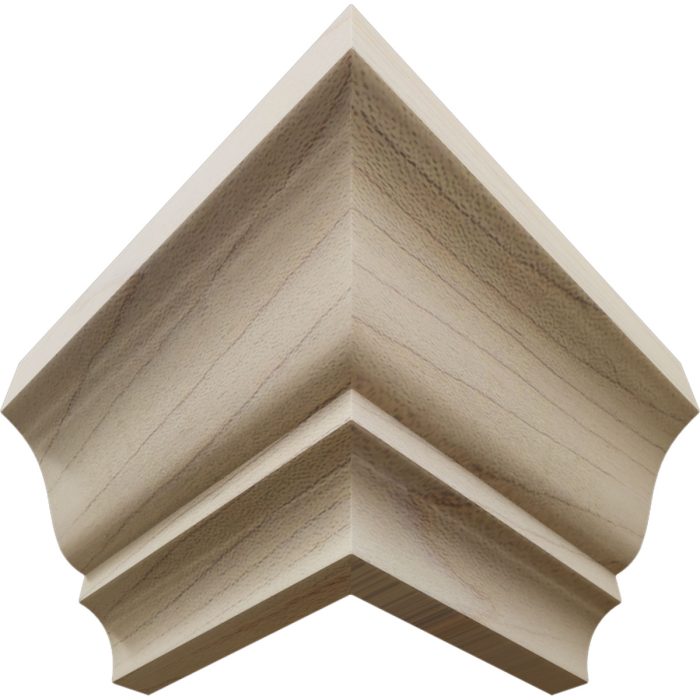 Ekena Millwork 1 5/8"P x 2 3/8"H WM52 Americraft Solid Hardwood Stain Grade MiterLink Crown Moulding Outside Corner - Image 27