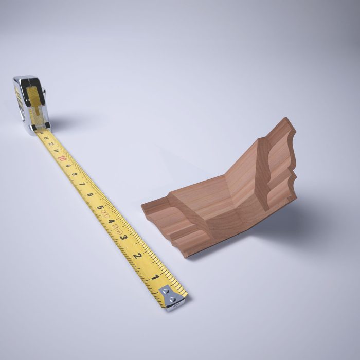 Ekena Millwork 1 5/8"P x 2 3/8"H WM52 Americraft Solid Hardwood Stain Grade MiterLink Crown Moulding Outside Corner - Image 35