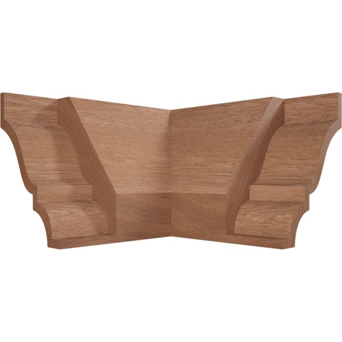 Ekena Millwork 1 5/8"P x 2 3/8"H WM52 Americraft Solid Hardwood Stain Grade MiterLink Crown Moulding Outside Corner - Image 40