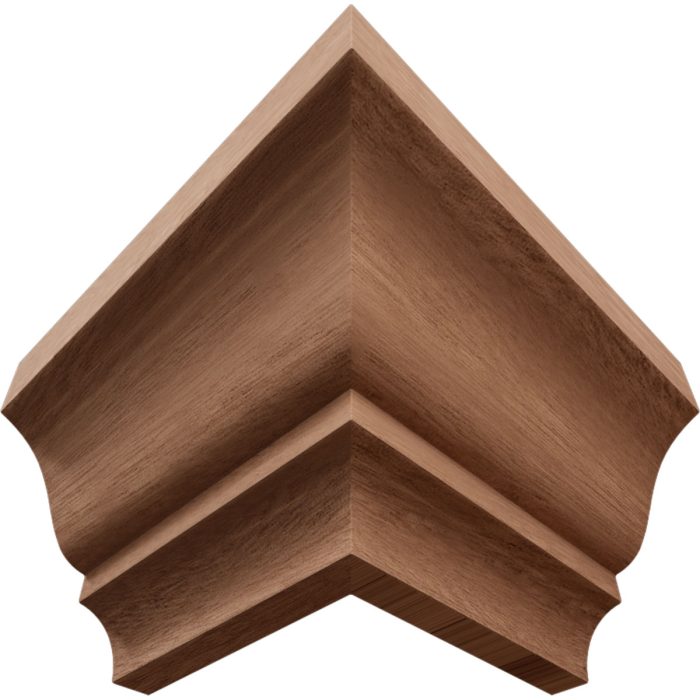 Ekena Millwork 1 5/8"P x 2 3/8"H WM52 Americraft Solid Hardwood Stain Grade MiterLink Crown Moulding Outside Corner - Image 41