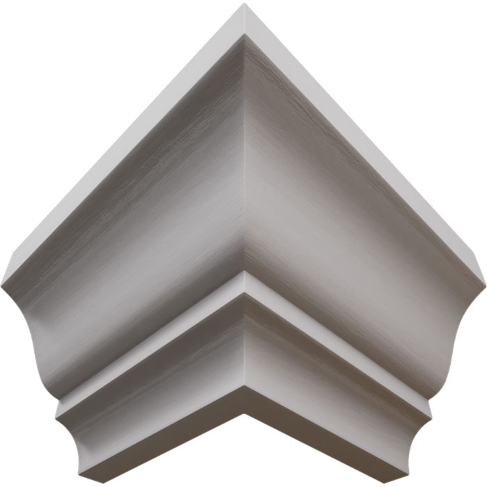 Ekena Millwork 1 5/8"P x 2 3/8"H WM52 Americraft Solid Hardwood Stain Grade MiterLink Crown Moulding Outside Corner - Image 69