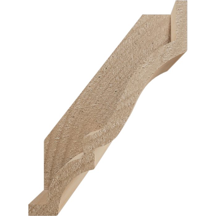Ekena Millwork 1 13/16"P x 6"L x 2 3/8"H WM52 Americraft Solid Hardwood Stain Grade MiterLink Crown Moulding Coupler - Image 4