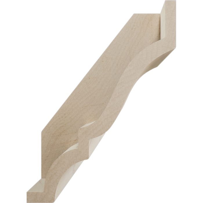 Ekena Millwork 1 13/16"P x 6"L x 2 3/8"H WM52 Americraft Solid Hardwood Stain Grade MiterLink Crown Moulding Coupler - Image 22