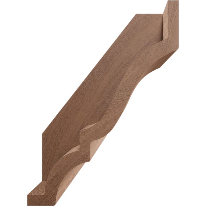 Ekena Millwork 1 13/16"P x 6"L x 2 3/8"H WM52 Americraft Solid Hardwood Stain Grade MiterLink Crown Moulding Coupler - Image 34