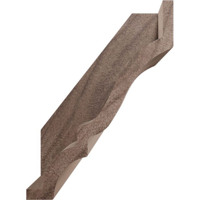Ekena Millwork 1 13/16"P x 6"L x 2 3/8"H WM52 Americraft Solid Hardwood Stain Grade MiterLink Crown Moulding Coupler - Image 46