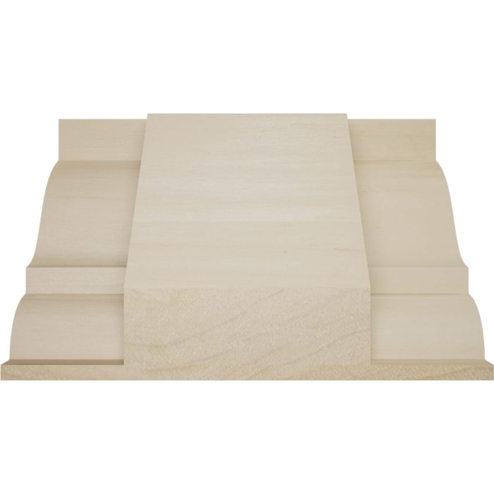 Ekena Millwork 1 13/16"P x 6"L x 2 3/8"H WM52 Americraft Solid Hardwood Stain Grade MiterLink Crown Moulding Coupler - Image 53