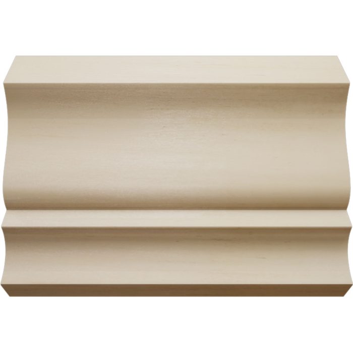 Ekena Millwork 1 13/16"P x 6"L x 2 3/8"H WM52 Americraft Solid Hardwood Stain Grade MiterLink Crown Moulding Coupler - Image 54