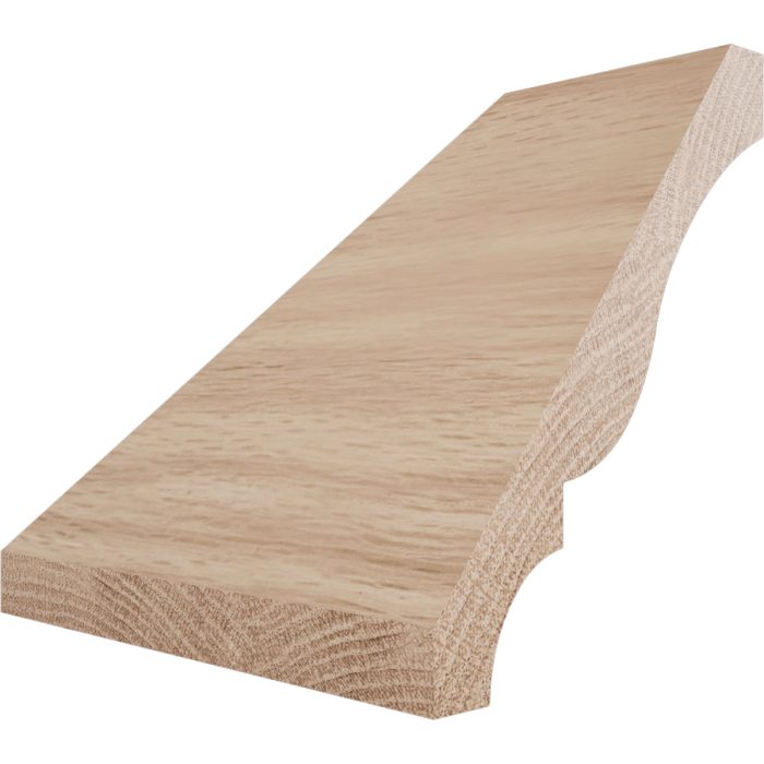 Ekena Millwork 2 5/8"P x 3 3/8"H WM48 Americraft Solid Hardwood Stain Grade TrimPro Crown Moulding Inside Corner - Image 10