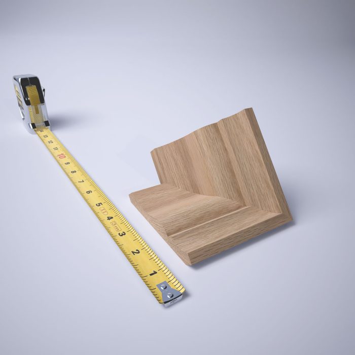 Ekena Millwork 2 5/8"P x 3 3/8"H WM48 Americraft Solid Hardwood Stain Grade TrimPro Crown Moulding Inside Corner - Image 19