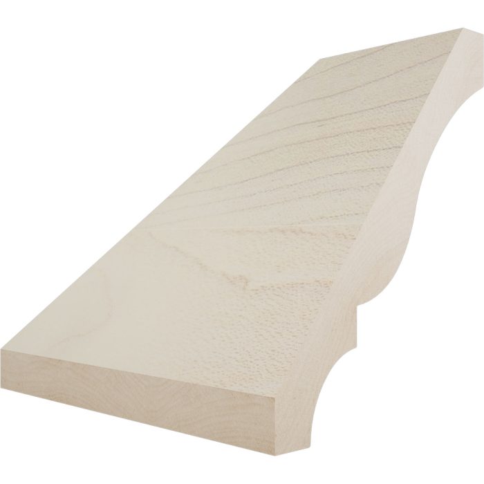 Ekena Millwork 2 5/8"P x 3 3/8"H WM48 Americraft Solid Hardwood Stain Grade TrimPro Crown Moulding Inside Corner - Image 22