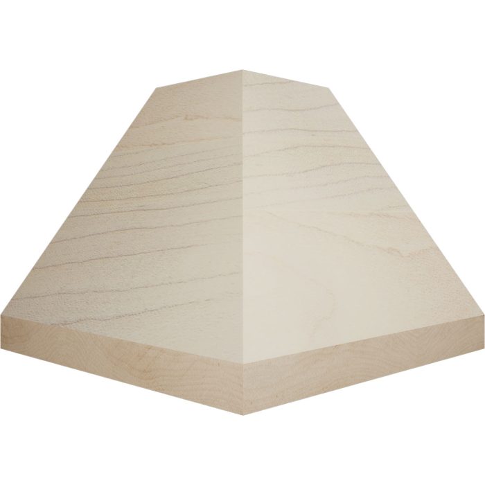 Ekena Millwork 2 5/8"P x 3 3/8"H WM48 Americraft Solid Hardwood Stain Grade TrimPro Crown Moulding Inside Corner - Image 23