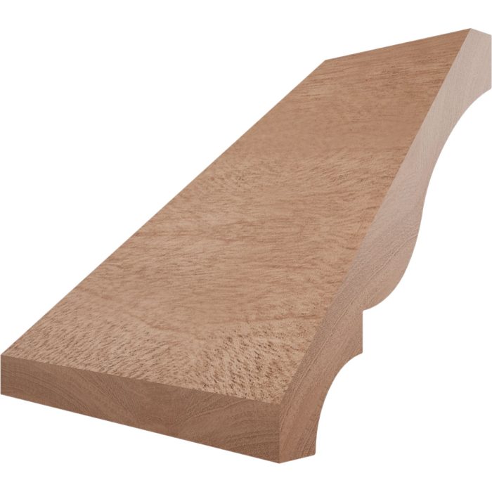 Ekena Millwork 2 5/8"P x 3 3/8"H WM48 Americraft Solid Hardwood Stain Grade TrimPro Crown Moulding Inside Corner - Image 34